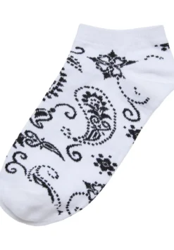 Urban Classics Bandana pattern - Sukat 5pack, white