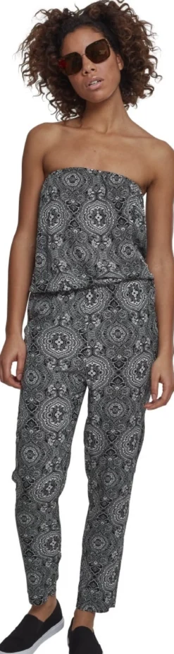 Urban Classics Bandeau Jumpsuit - Bandana
