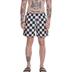Urban Classics Check - Uimahousut