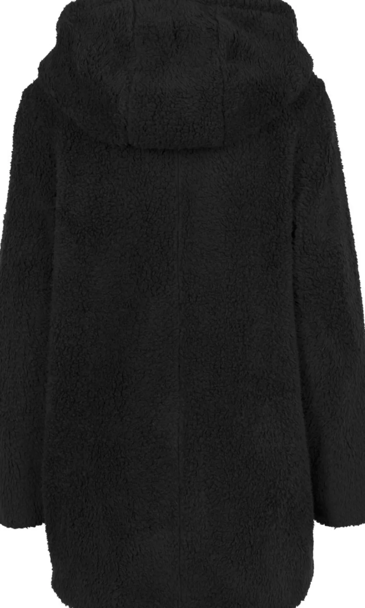 Urban ClassicsLadies Sherpa Jacket - Naisten välikausitakki, musta