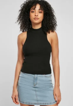 Urban ClassicsLadies Short Rib Knit Turtleneck - toppi
