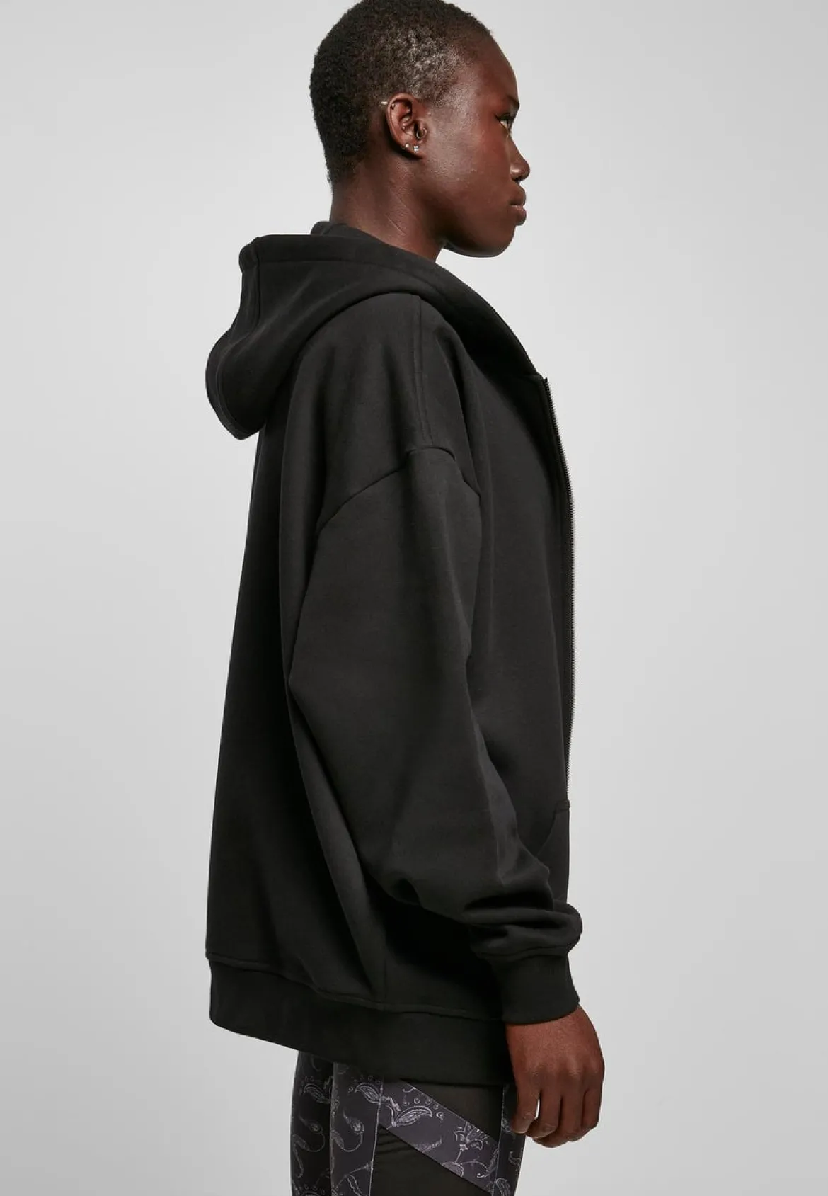 Urban Classics - Naisten Oversize Vetoketjuhuppari