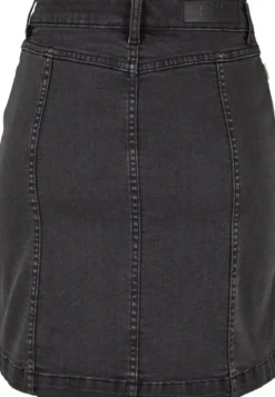 Urban Classics Organic Stretch Button Denim - Farkkuhame, black