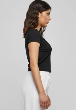 Urban Classics Stretch Jersey Cropped- T-paita