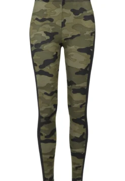 Urban Classics Wood Camo Stripe - leggingsit