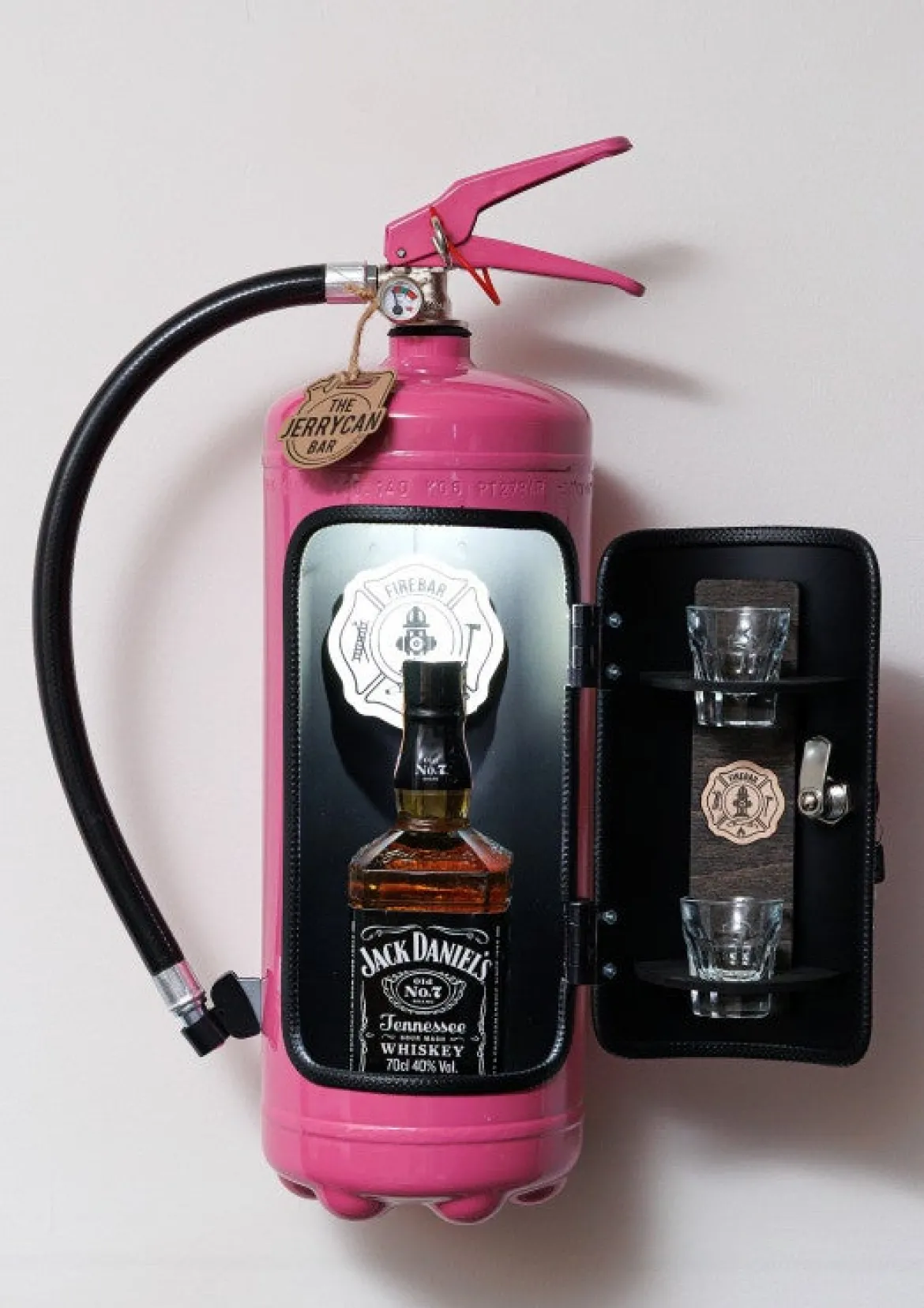 Vaahtosammutin Baarikaappi - Firebar (Pink)