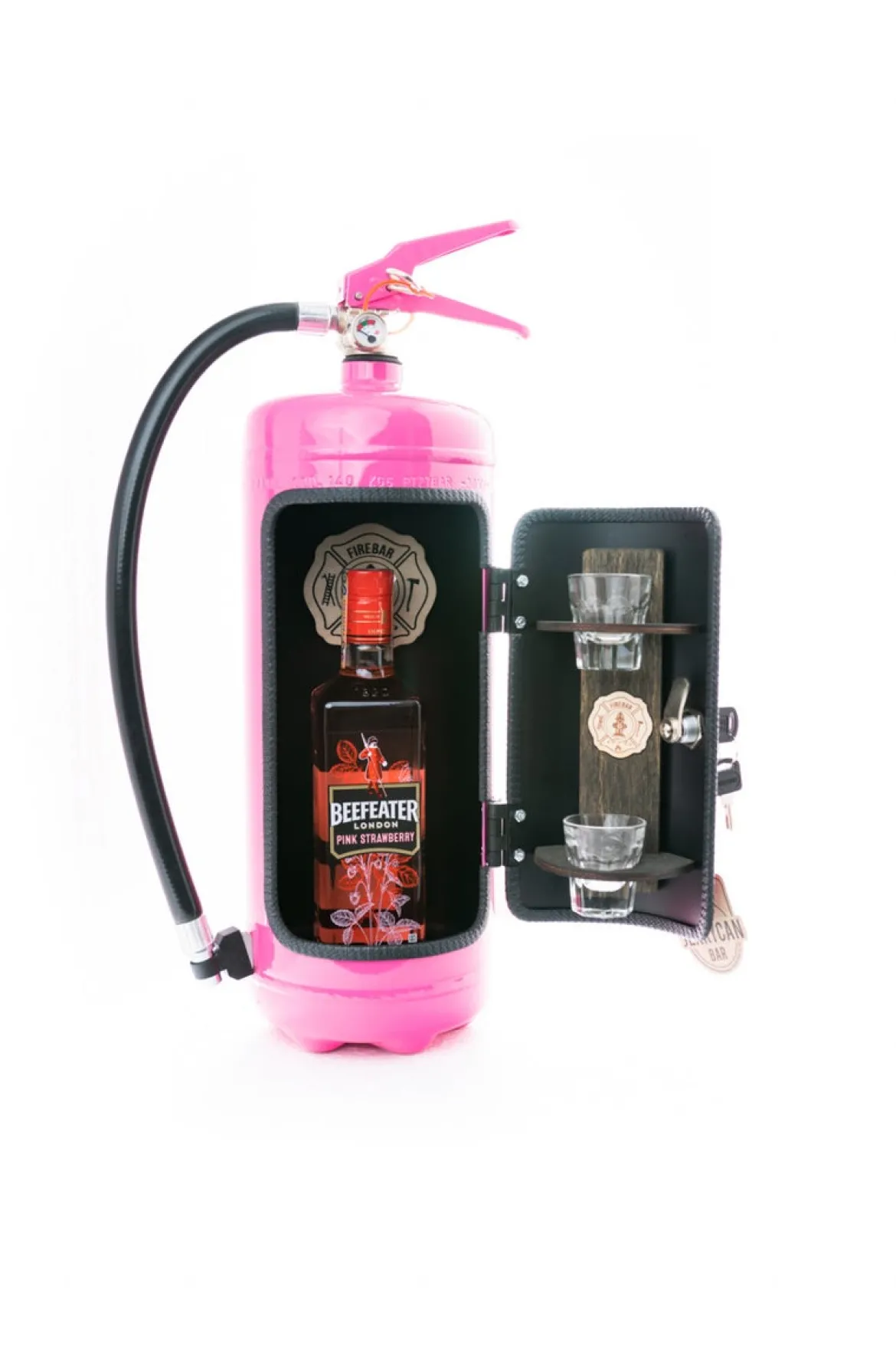Vaahtosammutin Baarikaappi - Firebar (Pink)