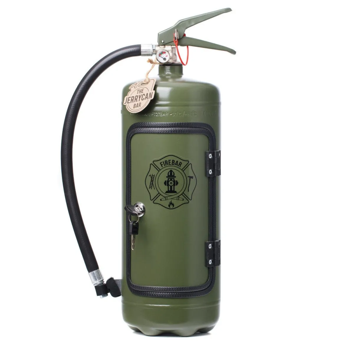 Vaahtosammutin Baarikaappi - Firebar (Military Green)