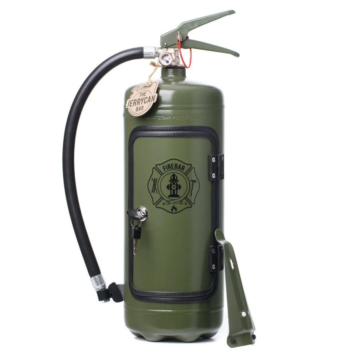 Vaahtosammutin Baarikaappi - Firebar (Military Green)