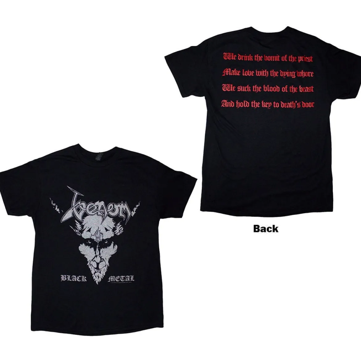 Venom Black Metal - T-paita