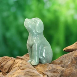 Vihreä aventuriini - Koira 5 cm, premium