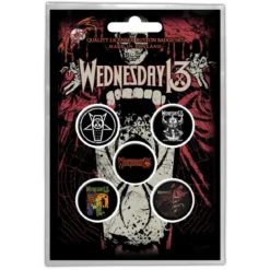 Wednesday 13 Condolences - Pinssi setti 5kpl