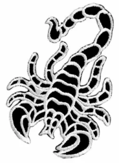 White Scorpion - Kangasmerkki