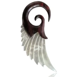 Wooden Shell Wing Spiral